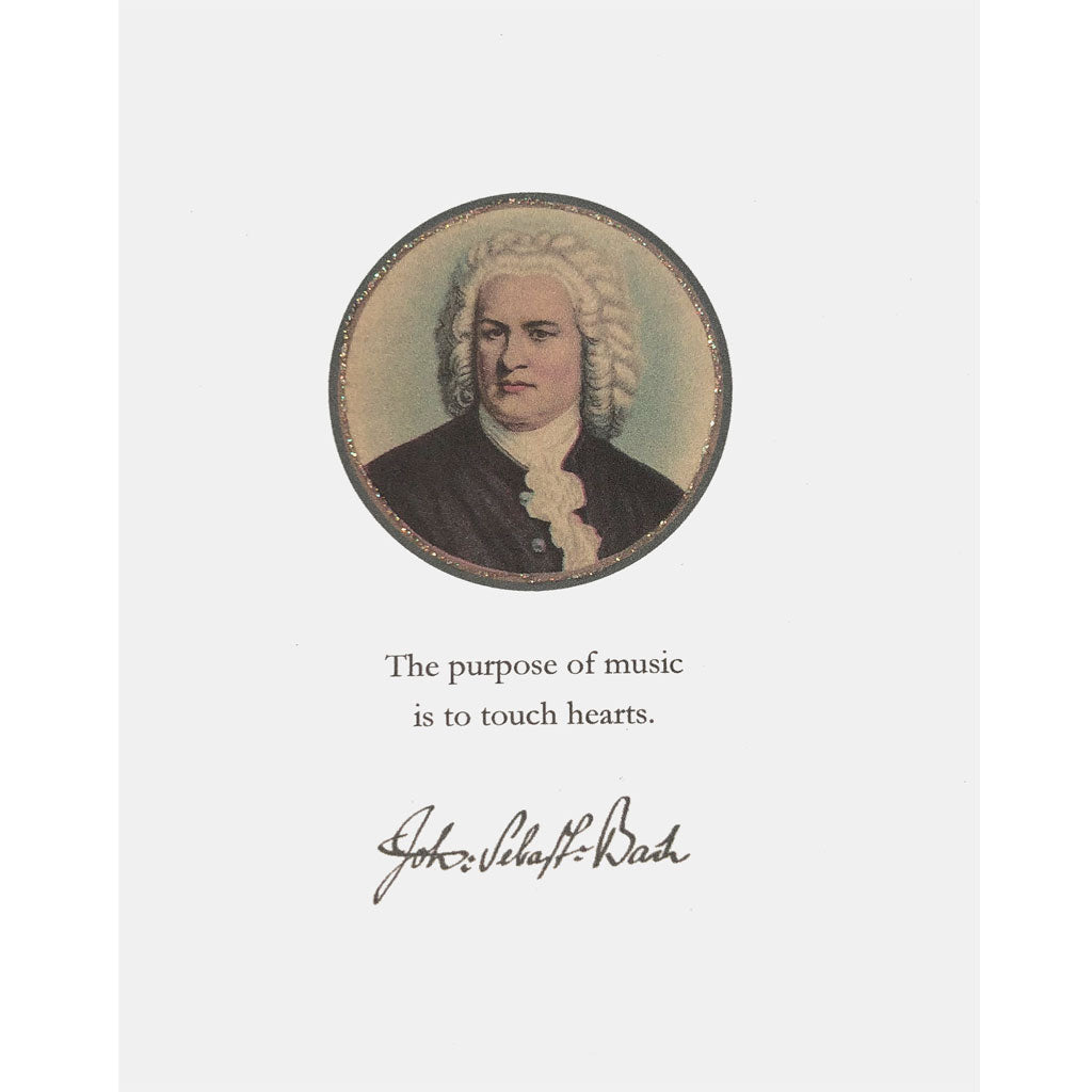 Bach Greeting Card Lumia Designs