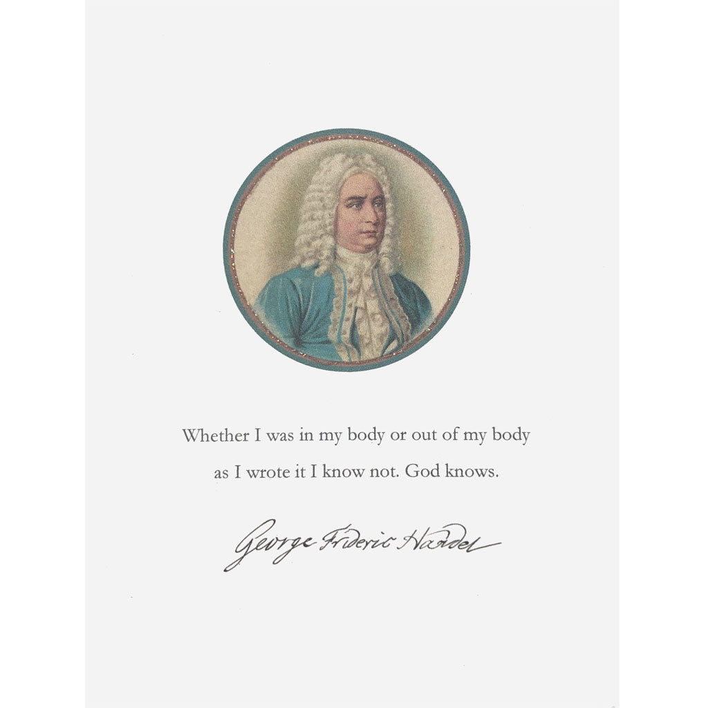 Handel Greeting Card Lumia Designs