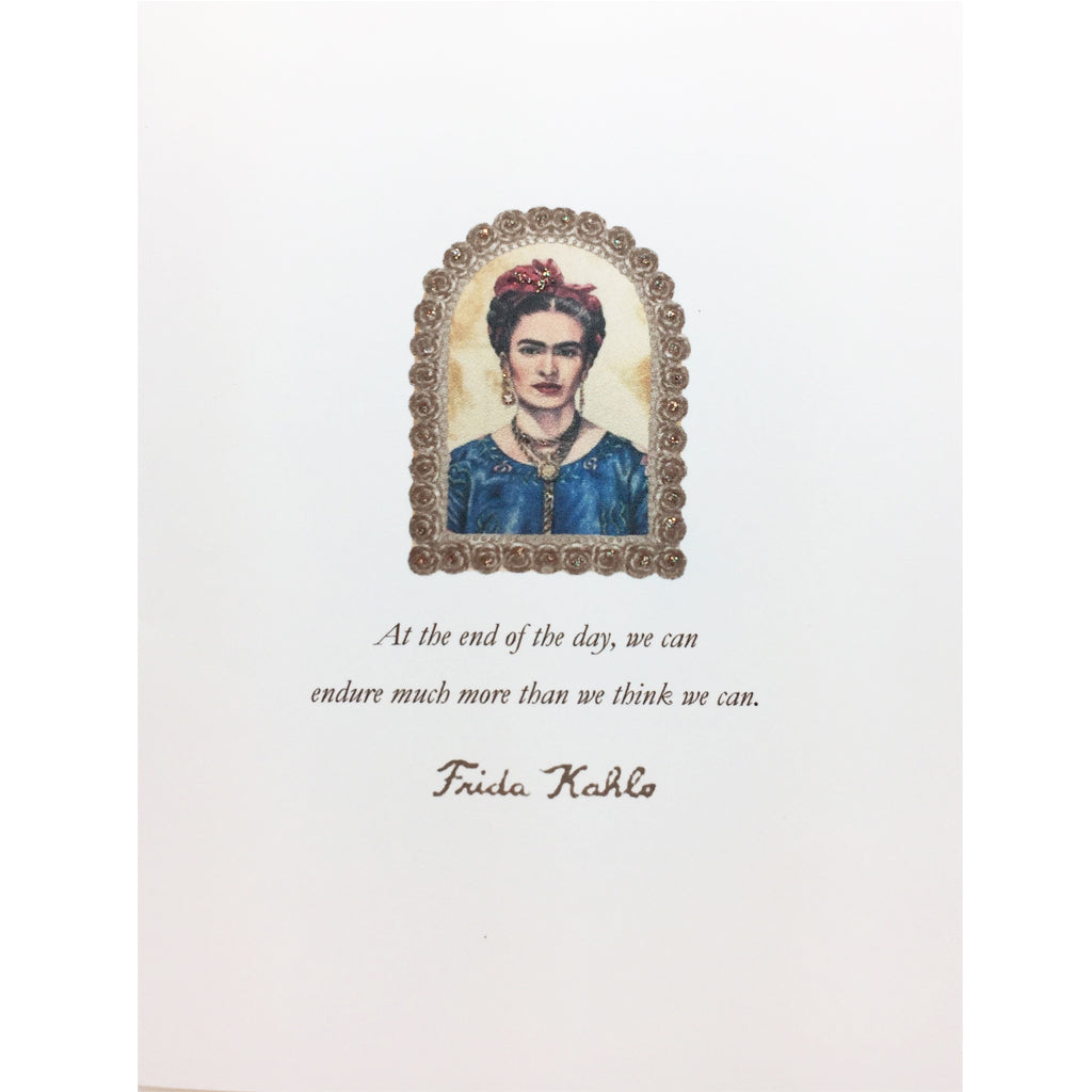 Frida Kahlo greeting card Lumia Designs