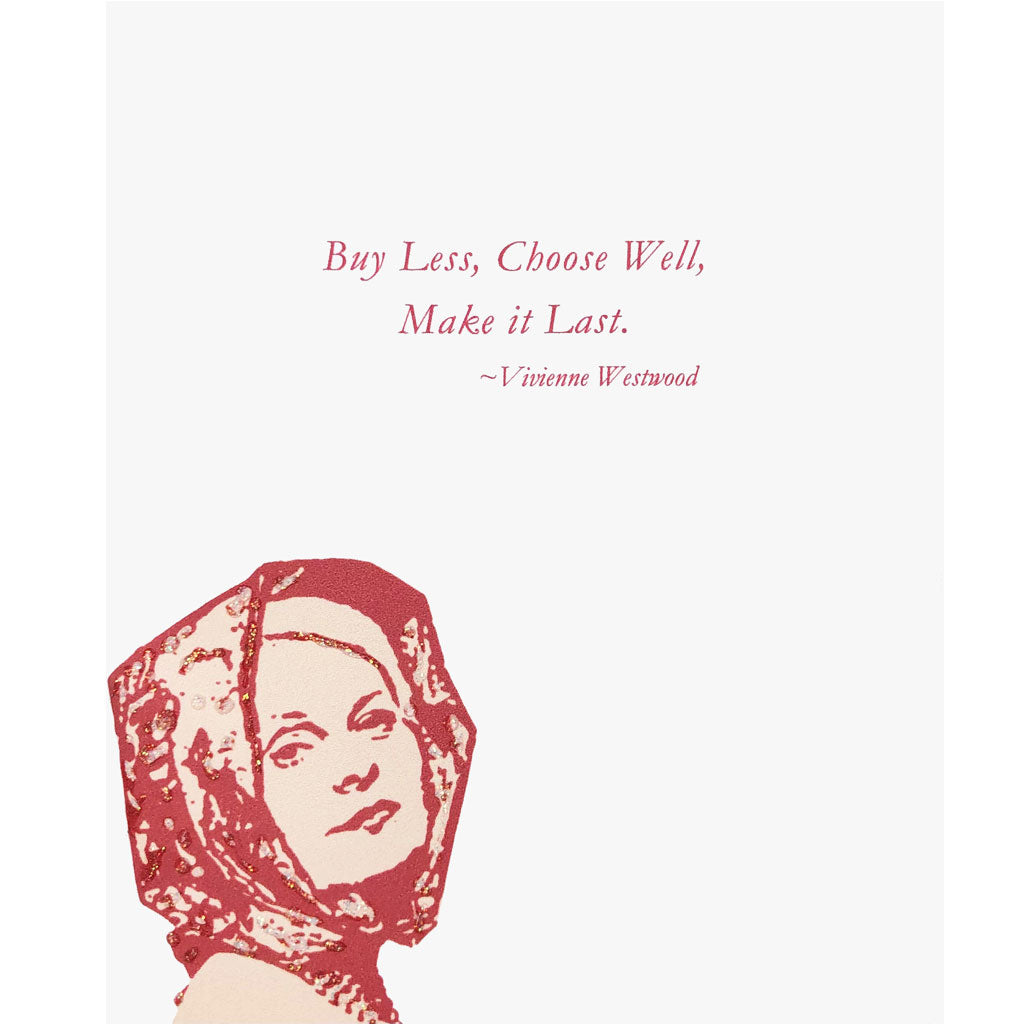 Vivienne Westwood Quote Card