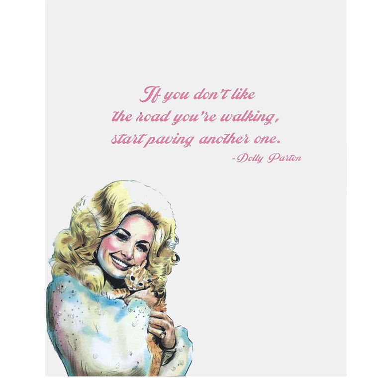 Dolly Parton Quote Card