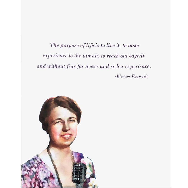 Eleanor Roosevelt Quote Card