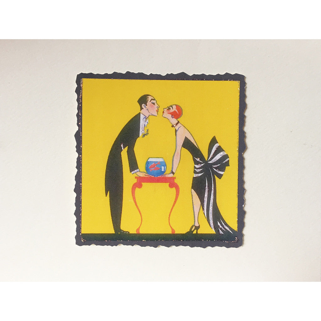Greeting Card Deco Kiss - Lumia Designs