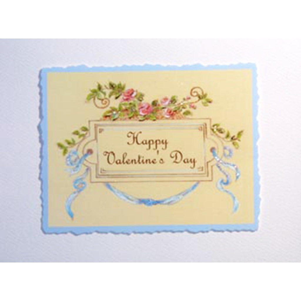 Greeting Card Ribbons & Roses RO-11 - Lumia Designs