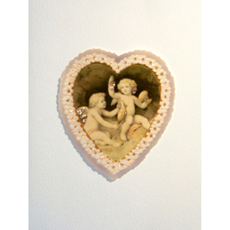 Greeting Card Vintage Valentine - Lumia Designs
