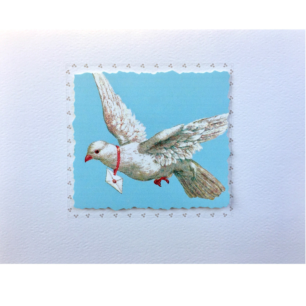 Messenger Dove Card