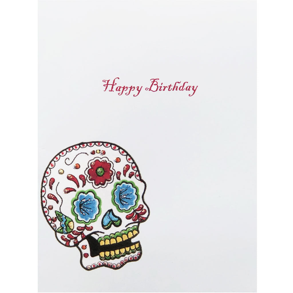 Skull Birthday Card