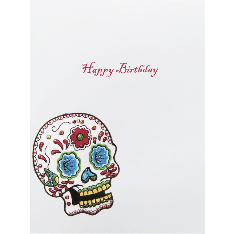 Skull Birthday Card
