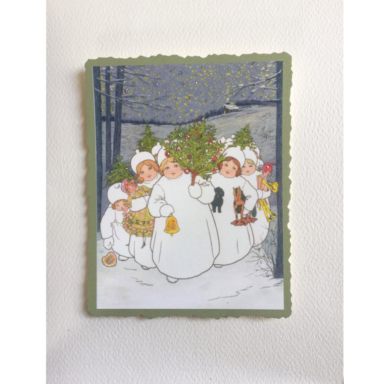Snow babies Holiday Card