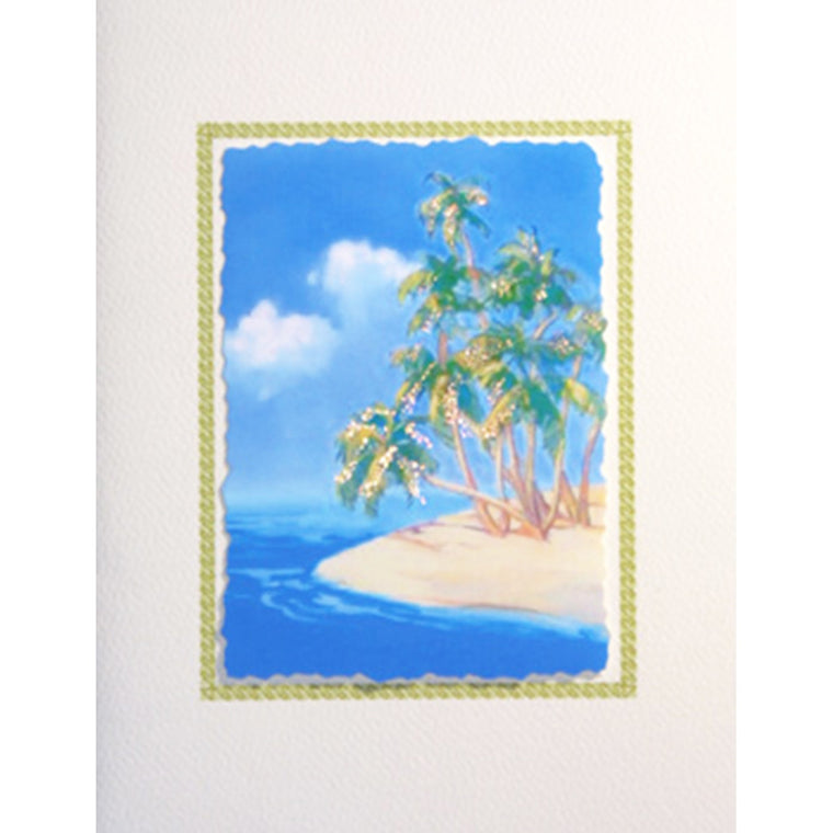 Greeting Card Tropical Paridise - Lumia Designs