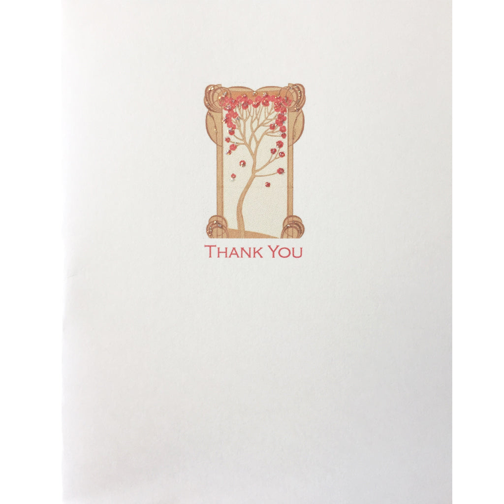 Blossom Tree Thank You Card - Lumia Designs