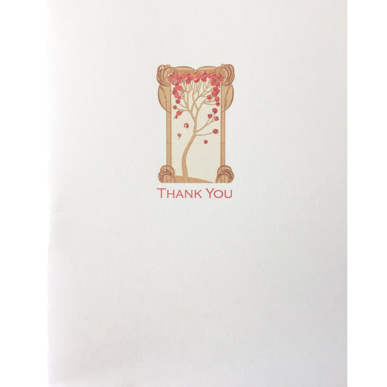 Blossom Tree Thank You Card - Lumia Designs