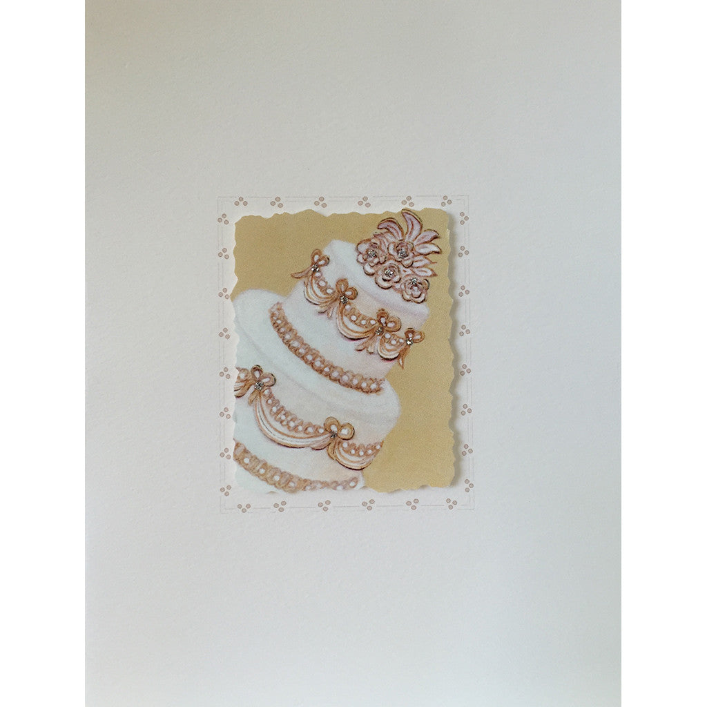 Greeting Card Wedding Cake - Lumia Designs