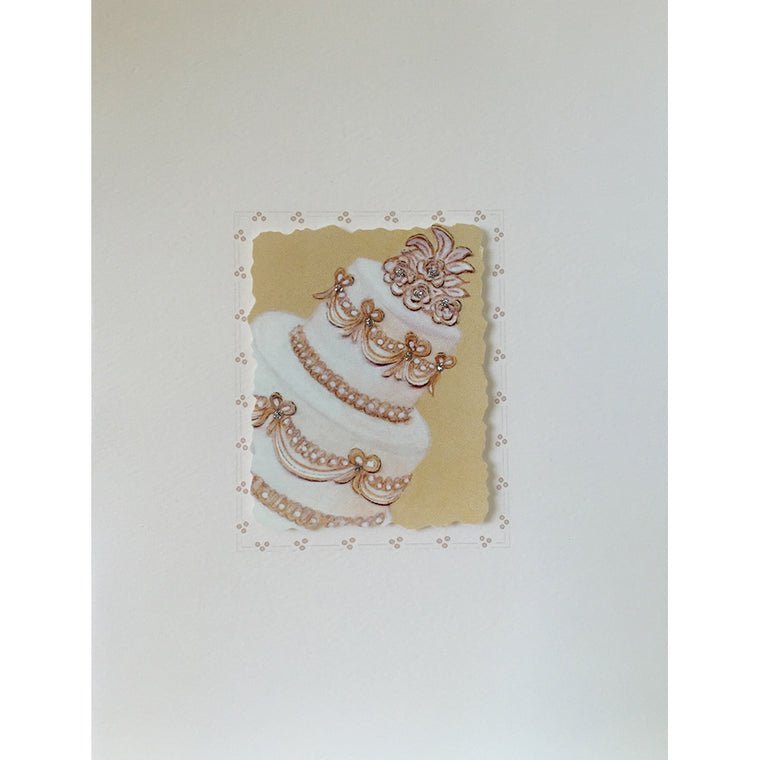 Greeting Card Wedding Cake - Lumia Designs