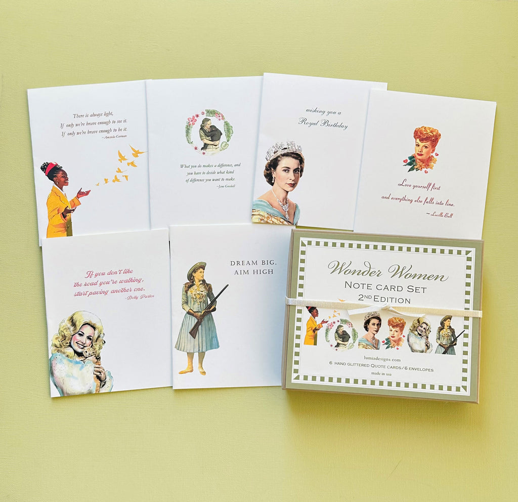 Wonder Women 2nd Edition Note Card Set