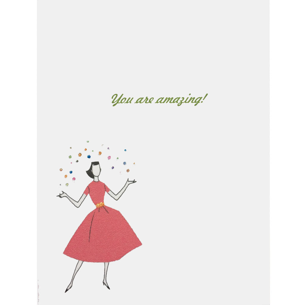 Amazing Woman Everyday Card