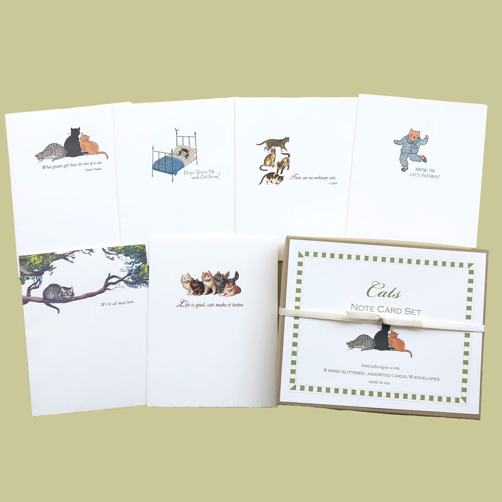 Cats Note Card Box Set