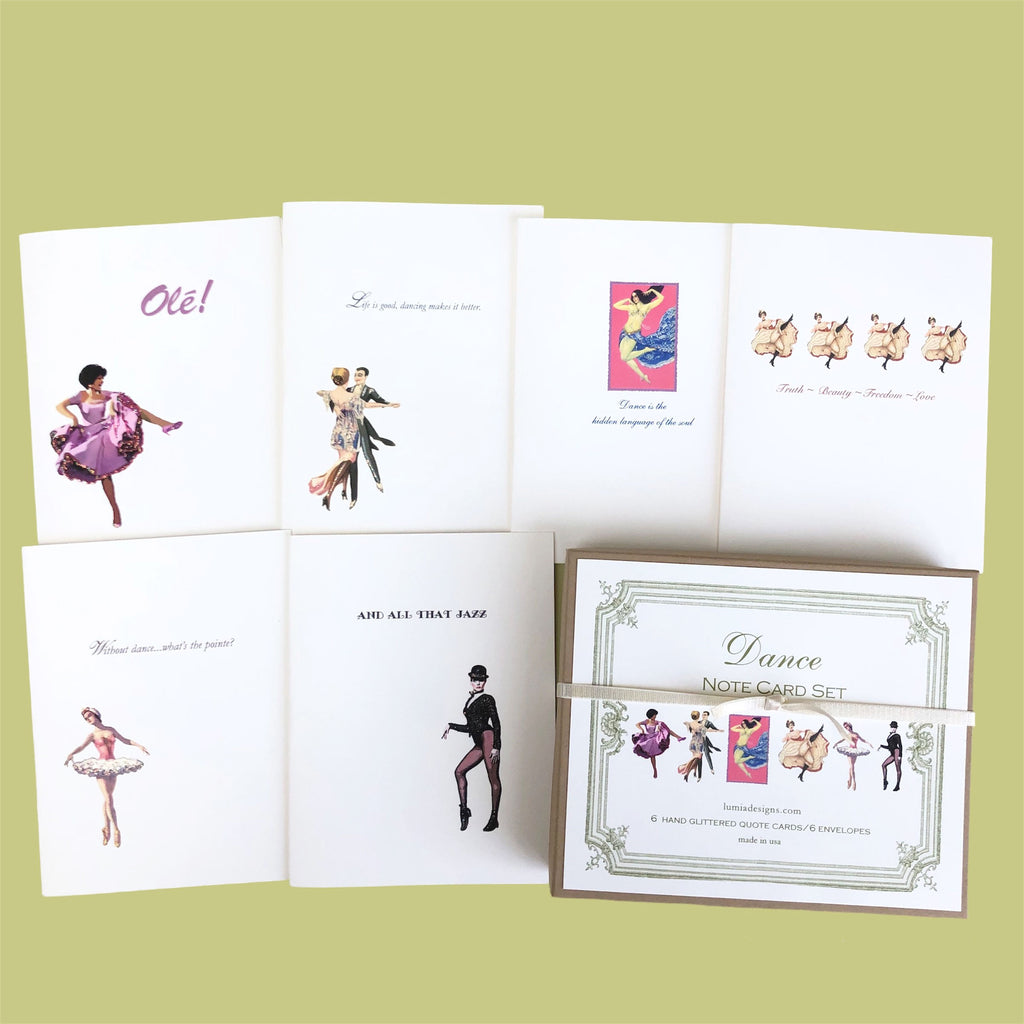 Dance Note Card Box Set