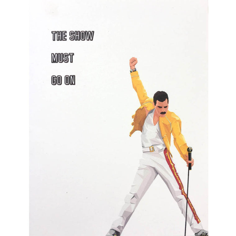 Freddy Mercury Card