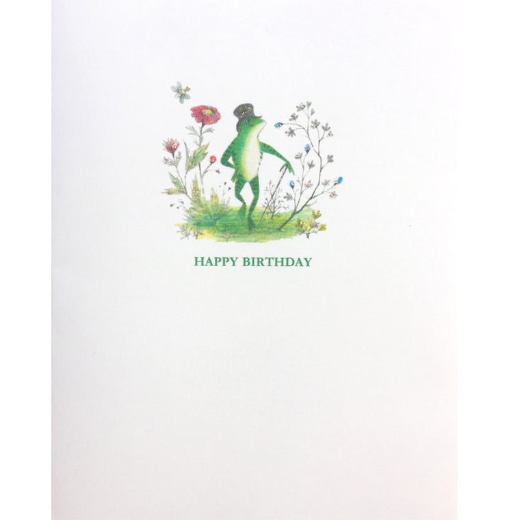 Frog Birthday Card - Lumia Designs