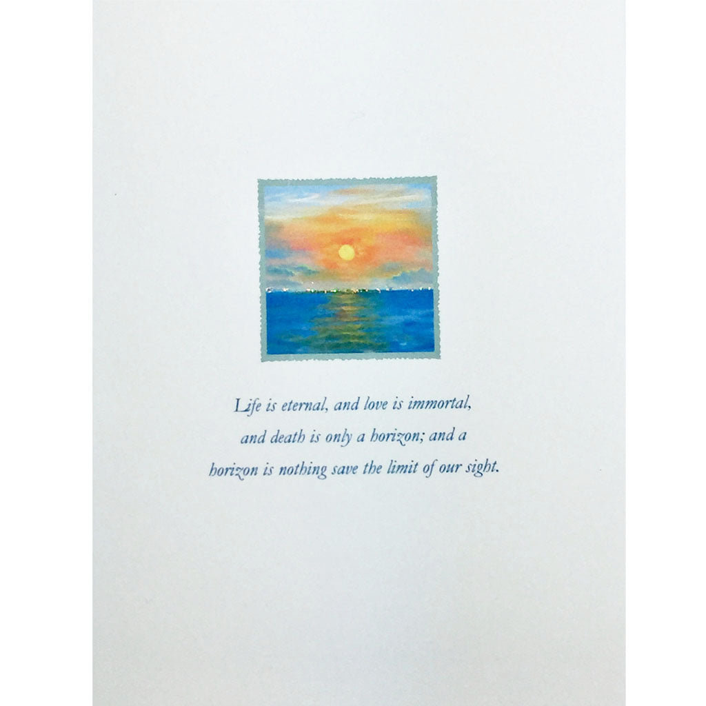 Ocean Sympathy Card