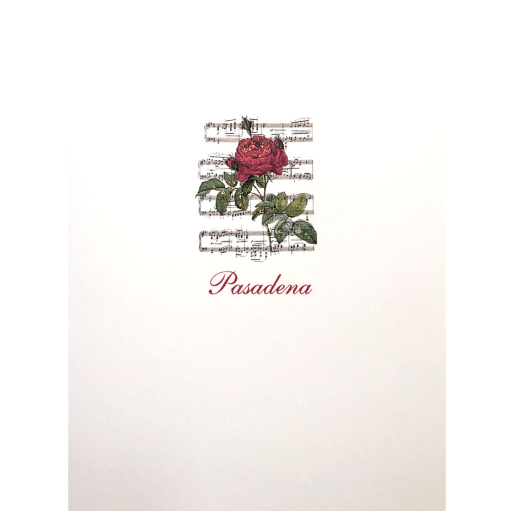 Pasadena Rose Card