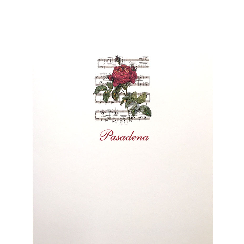 Pasadena Rose Card