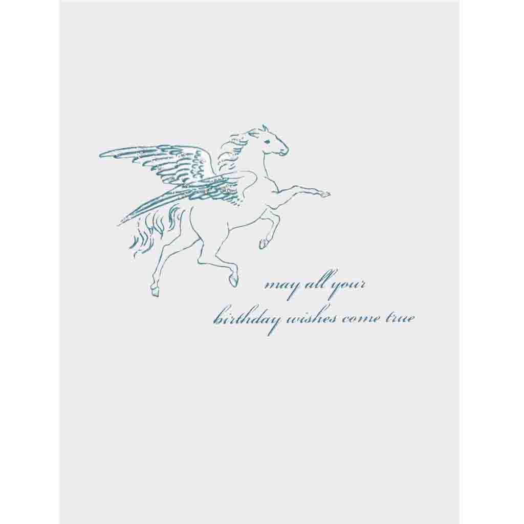 Pegasus Birthday Card