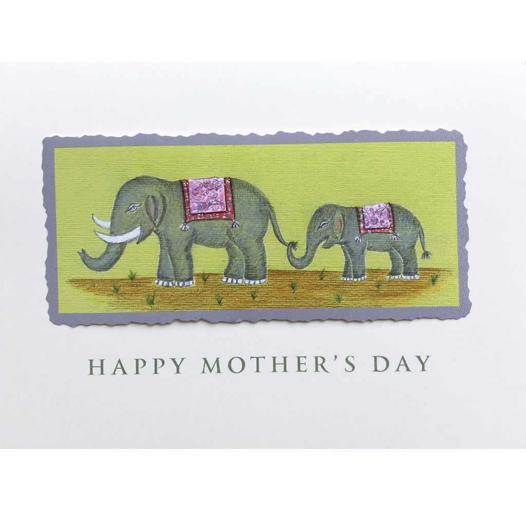 Elephants Mother's Day Card